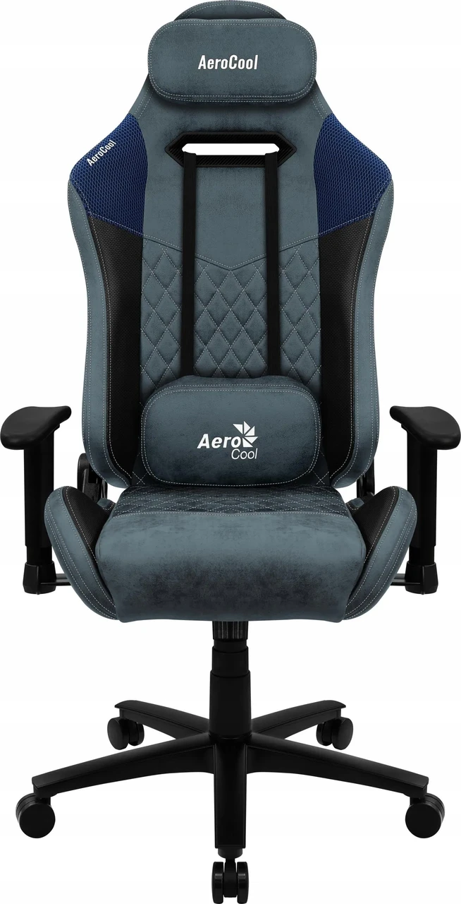 Компьютерное кресло геймерское AeroCool AC-280 DUKE AEROAC-280DUKE-BK/BL Синий (90060885)