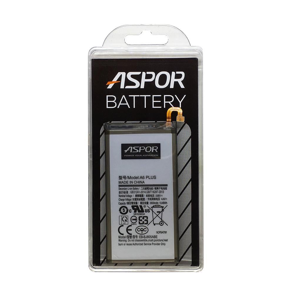 Аккумулятор Aspor для Samsung A605/A6 Plus (1860523186)
