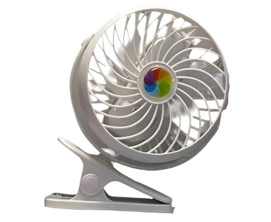 Вентилятор Mini Fan на прищіпці Білий (2628-10)