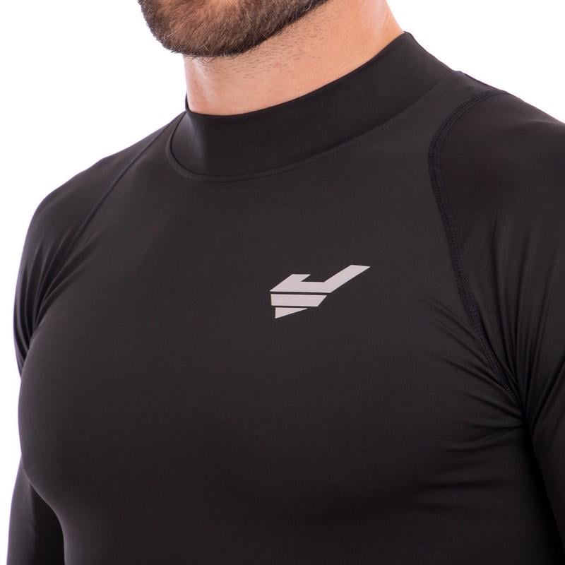 Компресійний лонгслів Jason L-809 з вирізом для великого пальця XL Чорний (L-809_Черный_XL) - фото 3 Компресійний лонгслів Jason L-809 з вирізом для великого пальця XL Чорний (L-809_Черный_XL) - фото 3