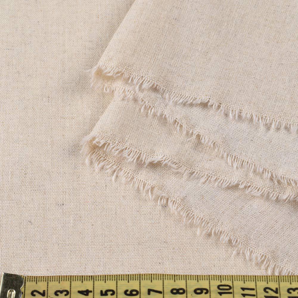 Тканина льон ширина 140 см Бежевий (12646.004) - фото 3 Тканина льон ширина 140 см Бежевий (12646.004) - фото 3