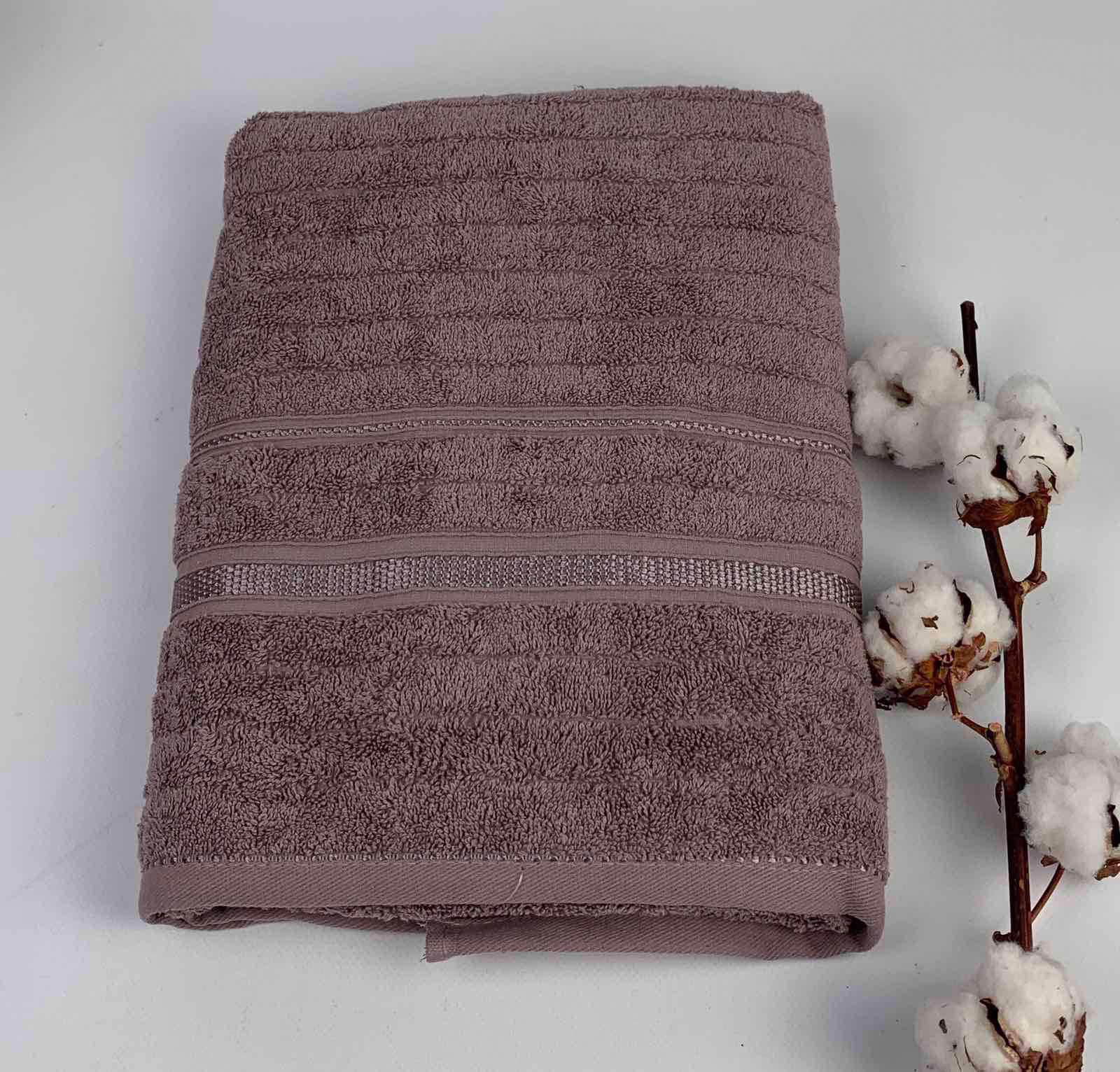 Полотенце Philippus Delux Cotton Hazel ЕА056 70x140 см Фиолетовый (CN30629)