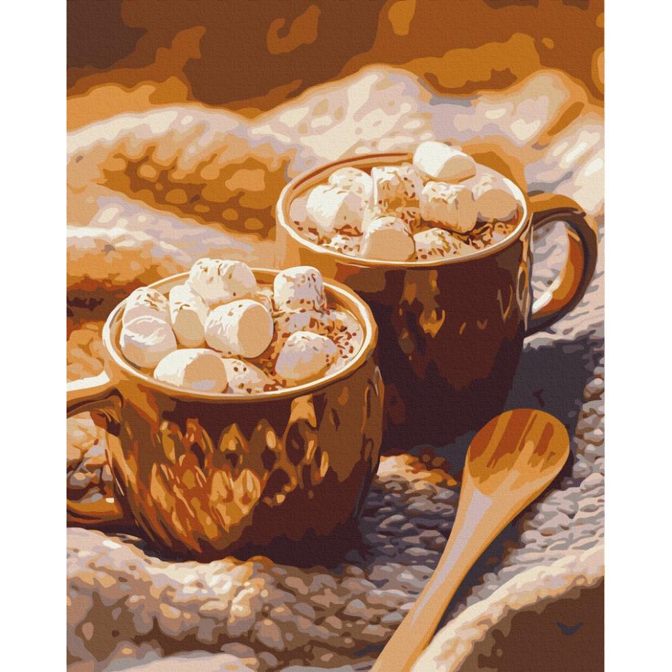 Картина за номерами Какао з зефірками BS54440х50 см (2990437899)
