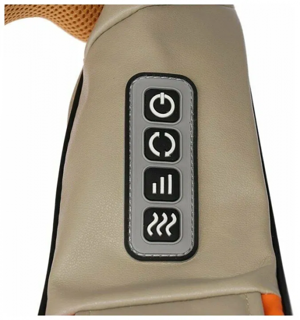 Массажер для шеи/плечей/спины Massager of Neck Kneading Classic PRO с ИК-прогреванием (jm-7575) - фото 2