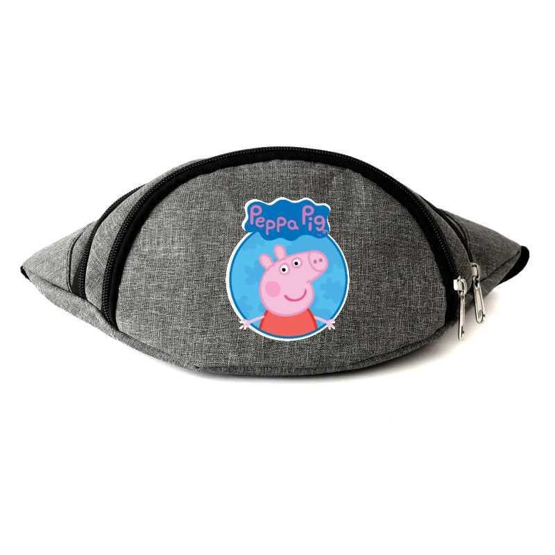 Поясная сумка-бананка Cappuchino toys Свинка Пеппа PEP 0010 Серый (1670545711) Поясная сумка-бананка Cappuchino toys Свинка Пеппа PEP 0010 Серый (1670545711)