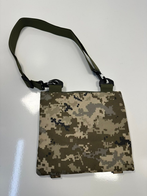 Сумка-трапеція Clefers W79 через плече Oxford 600D Піксель (5024572) - фото 4 Сумка-трапеція Clefers W79 через плече Oxford 600D Піксель (5024572) - фото 4