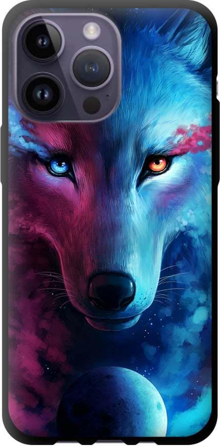 Чехол на iPhone 14 Pro Max Арт-волк (3999b-2667-42517) Чехол на iPhone 14 Pro Max Арт-волк (3999b-2667-42517)