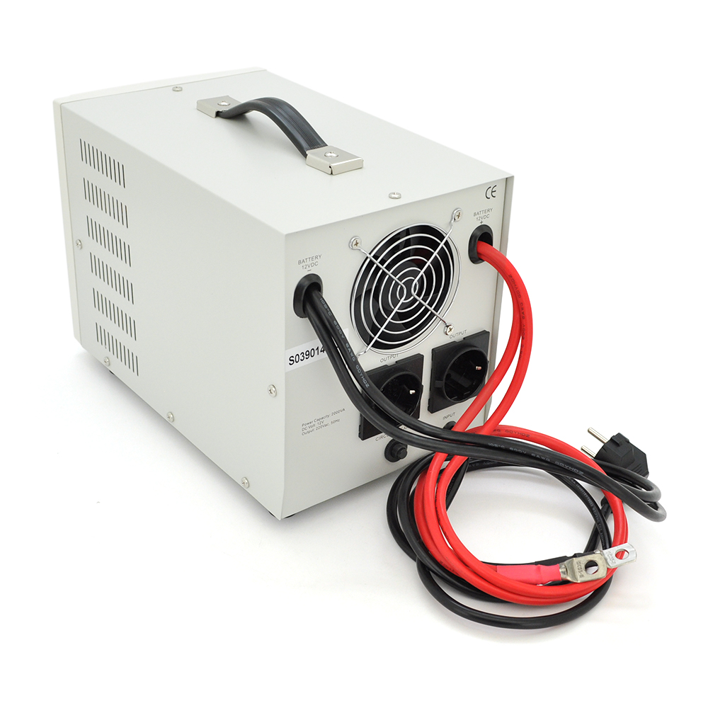 Джерело безперебійного живлення із синусоїдальним виходом Europower epmps200012 1200 Вт 12 В 5 30а (YUT_V11441) - фото 2