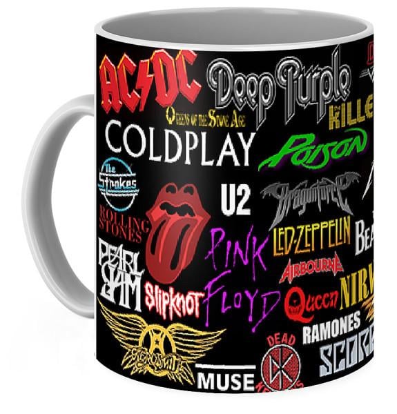 Чашка GeekLand Rock band logo 330 мл (CP 04.69)