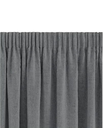 Занавеска 140x300 см Серый