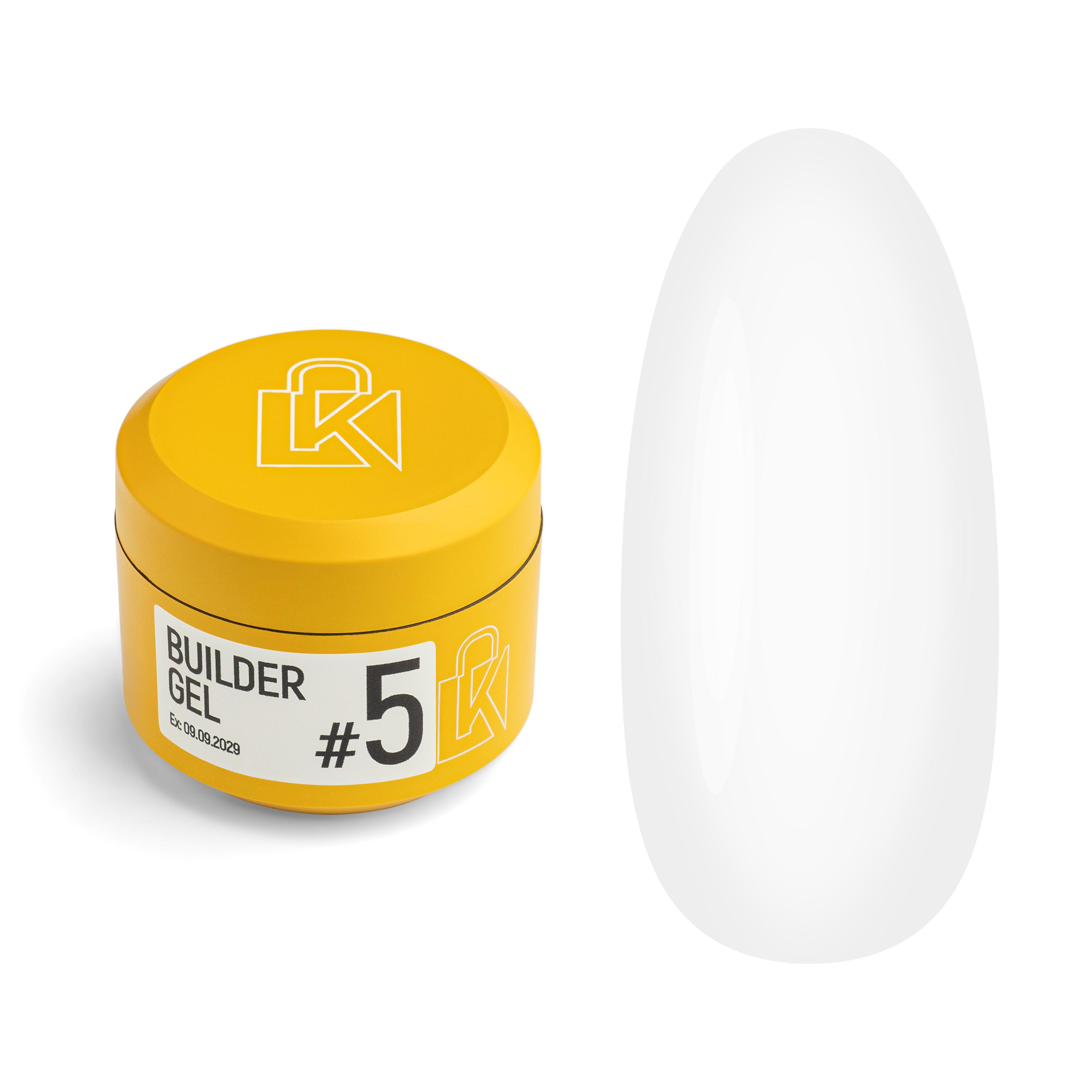 Гель для наращивания Kupiuviti Builder Gel №05 30 мл