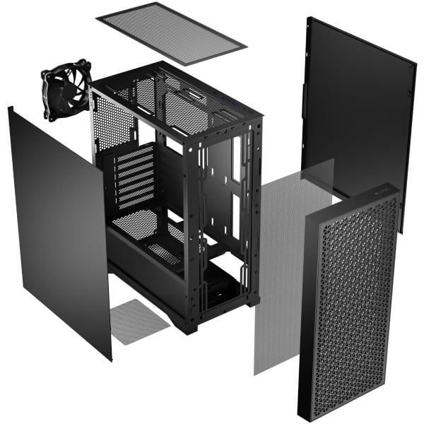 Корпус компьютерный LogicConcept DART PRO ATX Midi-Tower с одним вентилятором 120 мм Black Solid (622910) - фото 5 Корпус компьютерный LogicConcept DART PRO ATX Midi-Tower с одним вентилятором 120 мм Black Solid (622910) - фото 5