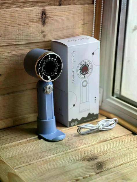 Вентилятор портативный настольный AND LY-954 пластиковый универсальный серый (2054273)