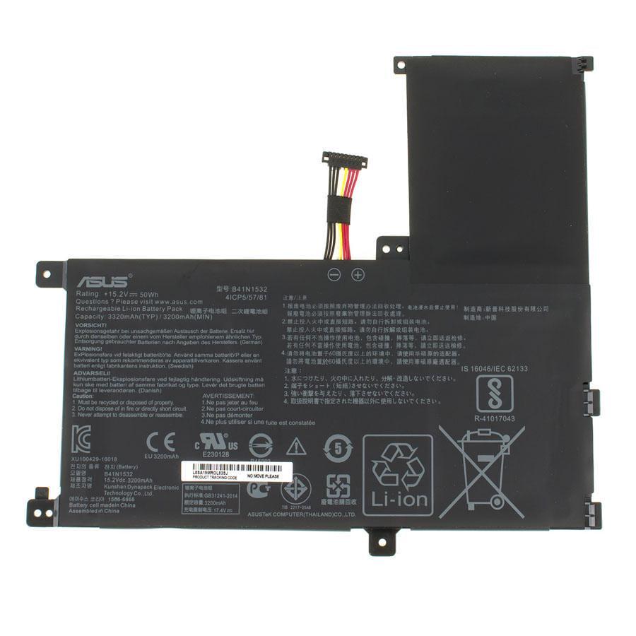 Аккумулятор для ноутбука Asus Q534UA 3200 mAh 15,2V (135724)