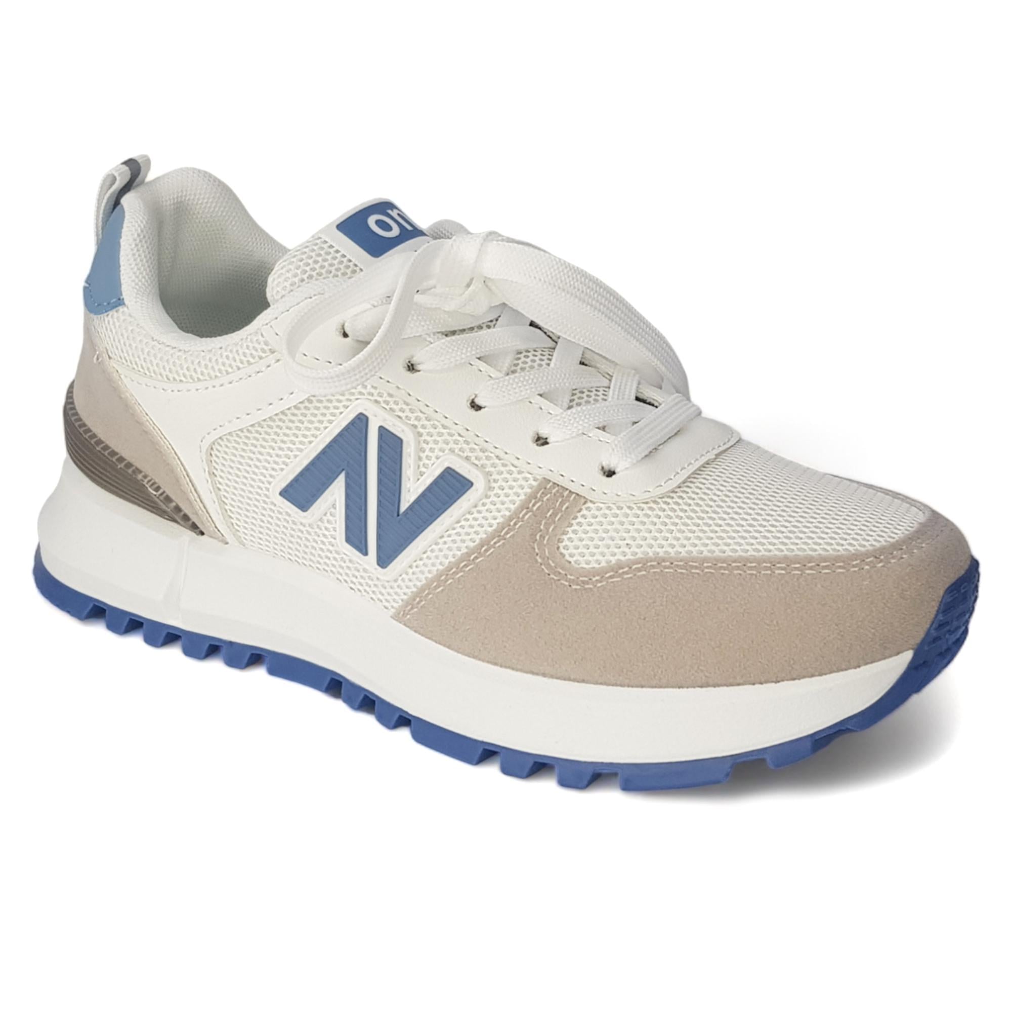 Кроссовки весенние женские Wollen р. 41 Белый/Синий (089359-41)