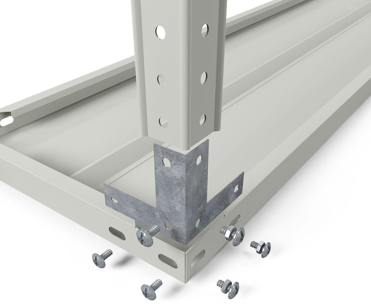 Стелаж Меткас Атлант КС 150 кг/полицю 5 полиць металевий 2000x900x300 мм (2423198920) - фото 6 Стелаж Меткас Атлант КС 150 кг/полицю 5 полиць металевий 2000x900x300 мм (2423198920) - фото 6