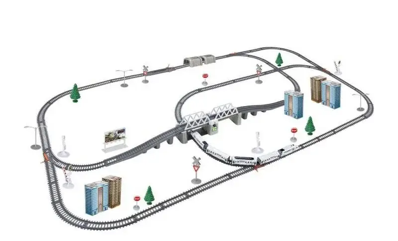 Железная дорога детская современная Скоростной поезд 914 см (11515001)
