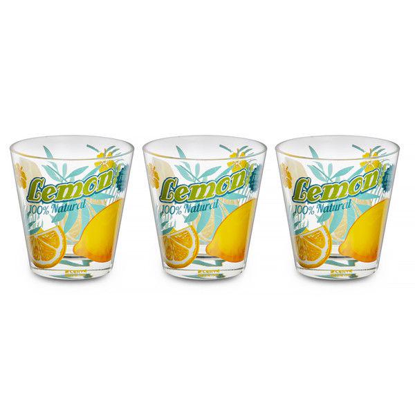 Набір склянок Cerve Лимон 3 предмети (650-629)