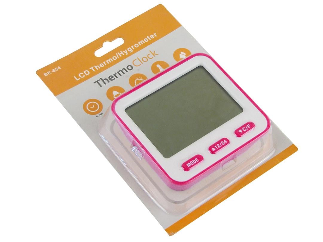 Термометр с гигрометром BK-854 Розовый - фото 3 Термометр с гигрометром BK-854 Розовый - фото 3