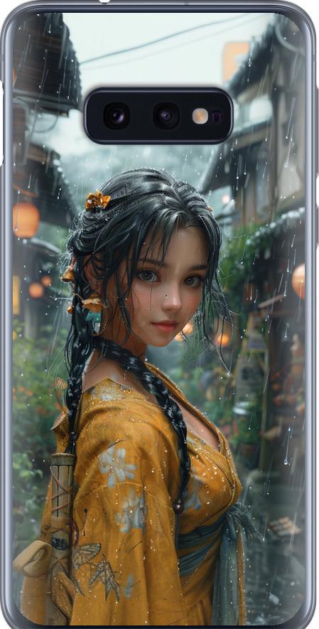 Чехол на Samsung Galaxy S10e Anime-girl (6133u-1646-42517)