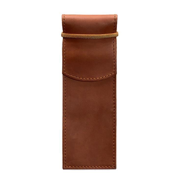 Чехол кожаный для ручек 1.0 Crazy Horse Светло-коричневый (A-027200) - фото 6 Чехол кожаный для ручек 1.0 Crazy Horse Светло-коричневый (A-027200) - фото 6