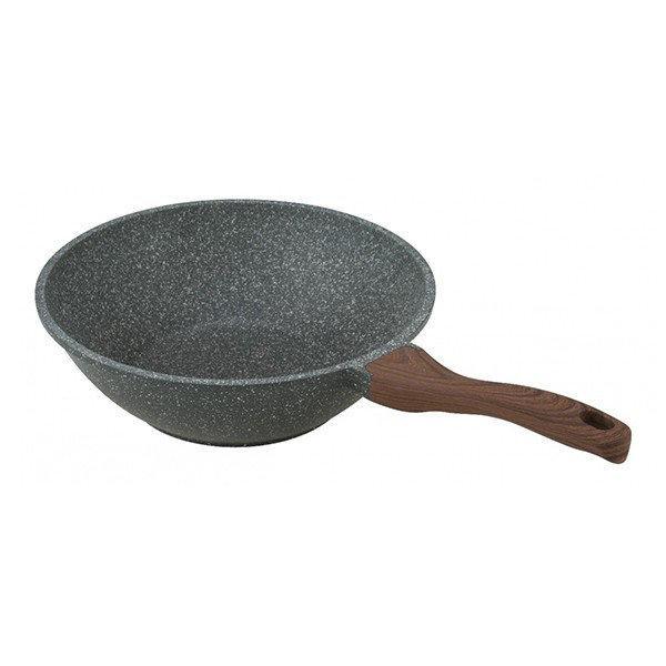 Сковорідка Fissman Dakjjim 30х10 см з індукційним дном і кам'яним антипригарним покриттям (AL-4429.30)