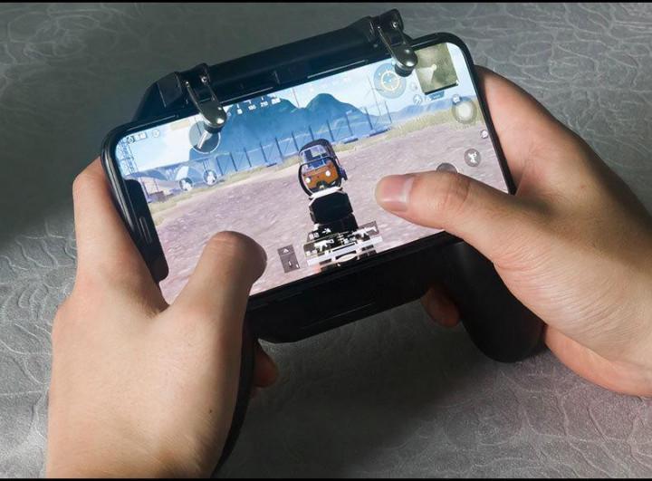 Ігровий контролер SUNROZ SR Mobile Game Controller тригер для смартфона з вентилятором SUN4271 Чорний - фото 3