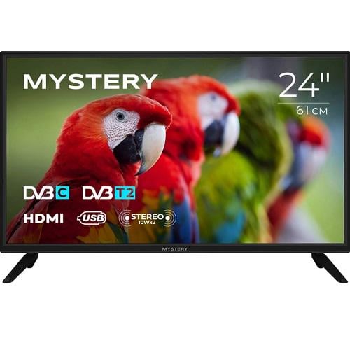 Телевизор TV 24 MYSTERY MTV-2450HT2 1366x768 IPS LED DVB-T2/DVB-T/DVB-C Телевизор TV 24 MYSTERY MTV-2450HT2 1366x768 IPS LED DVB-T2/DVB-T/DVB-C