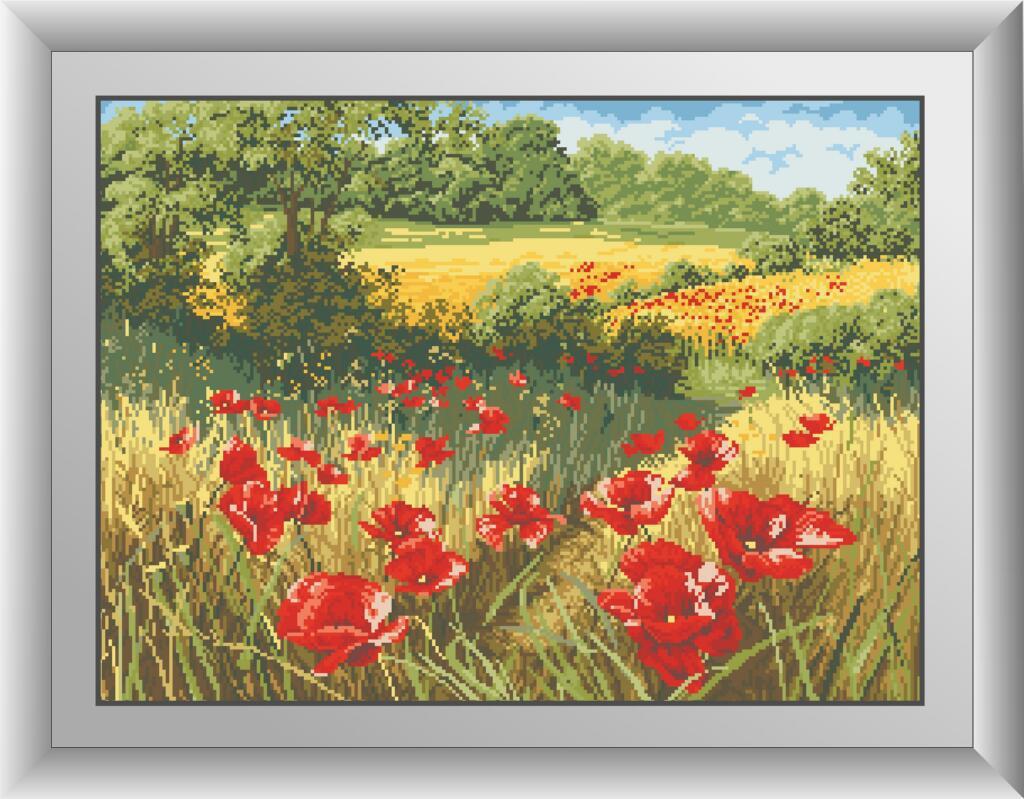 Алмазная мозаика Dream Art Маки в поле 45x61 см (DA.30395) Алмазная мозаика Dream Art Маки в поле 45x61 см (DA.30395)