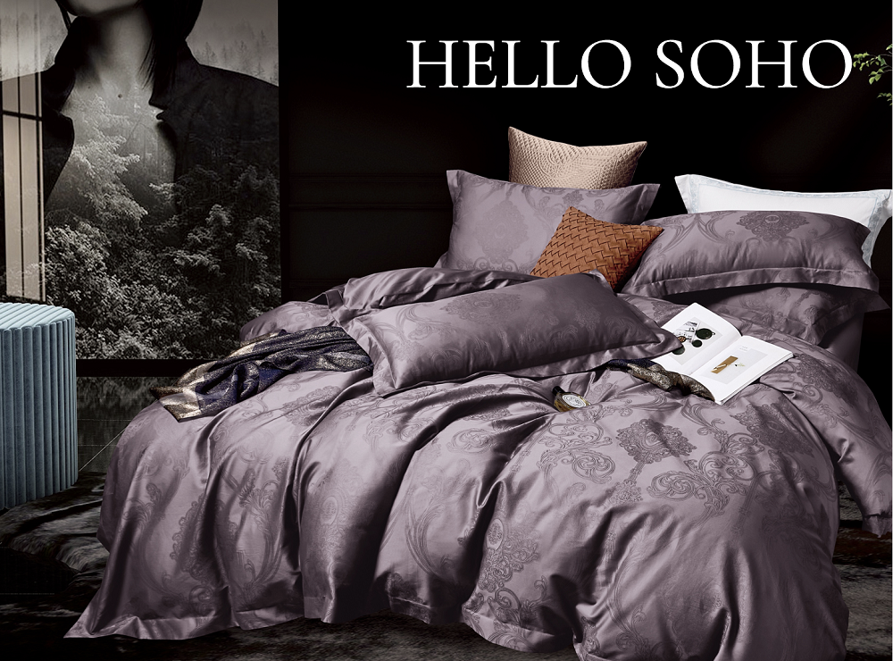 Комплект постельного белья Soho Евро Boutique 200x230 см Venzel Violet (UG-A130098) - фото 2 Комплект постельного белья Soho Евро Boutique 200x230 см Venzel Violet (UG-A130098) - фото 2