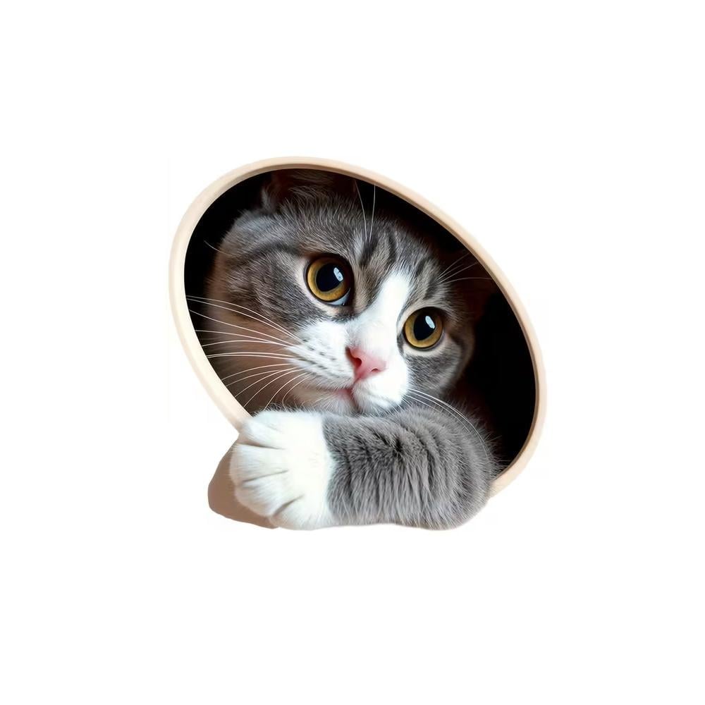 Декоративная наклейка 2D Котенок для ванной комнаты/туалета Разноцветный (3000004700) Декоративная наклейка 2D Котенок для ванной комнаты/туалета Разноцветный (3000004700)