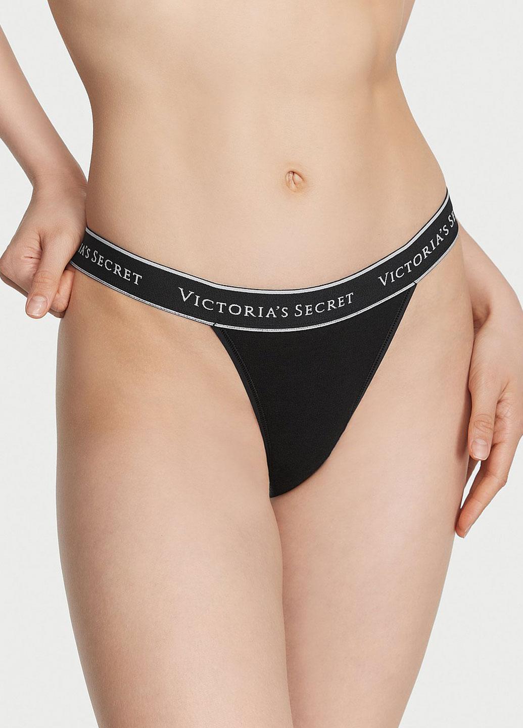 Трусики Victoria's Secret L Черный (144000415900QB4L)