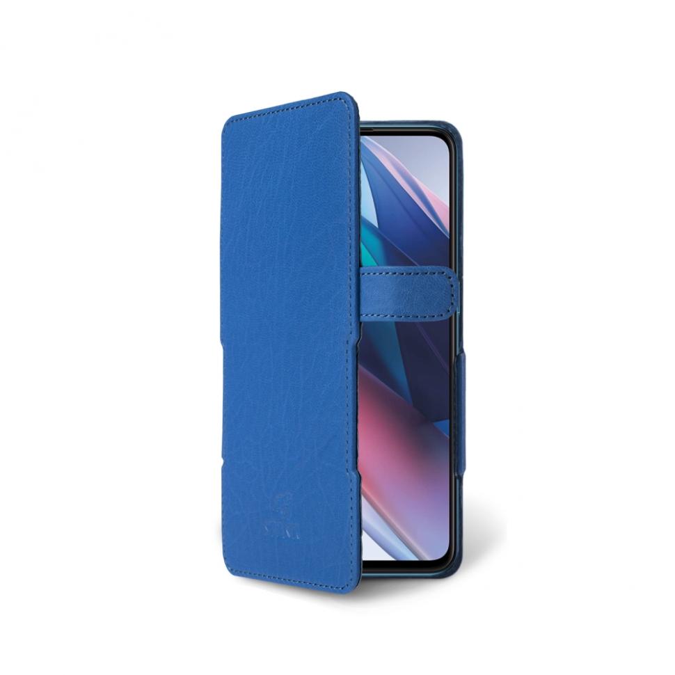 Чехол книжка Stenk Prime для OPPO Find X3 Lite Ярко-синий (69094)