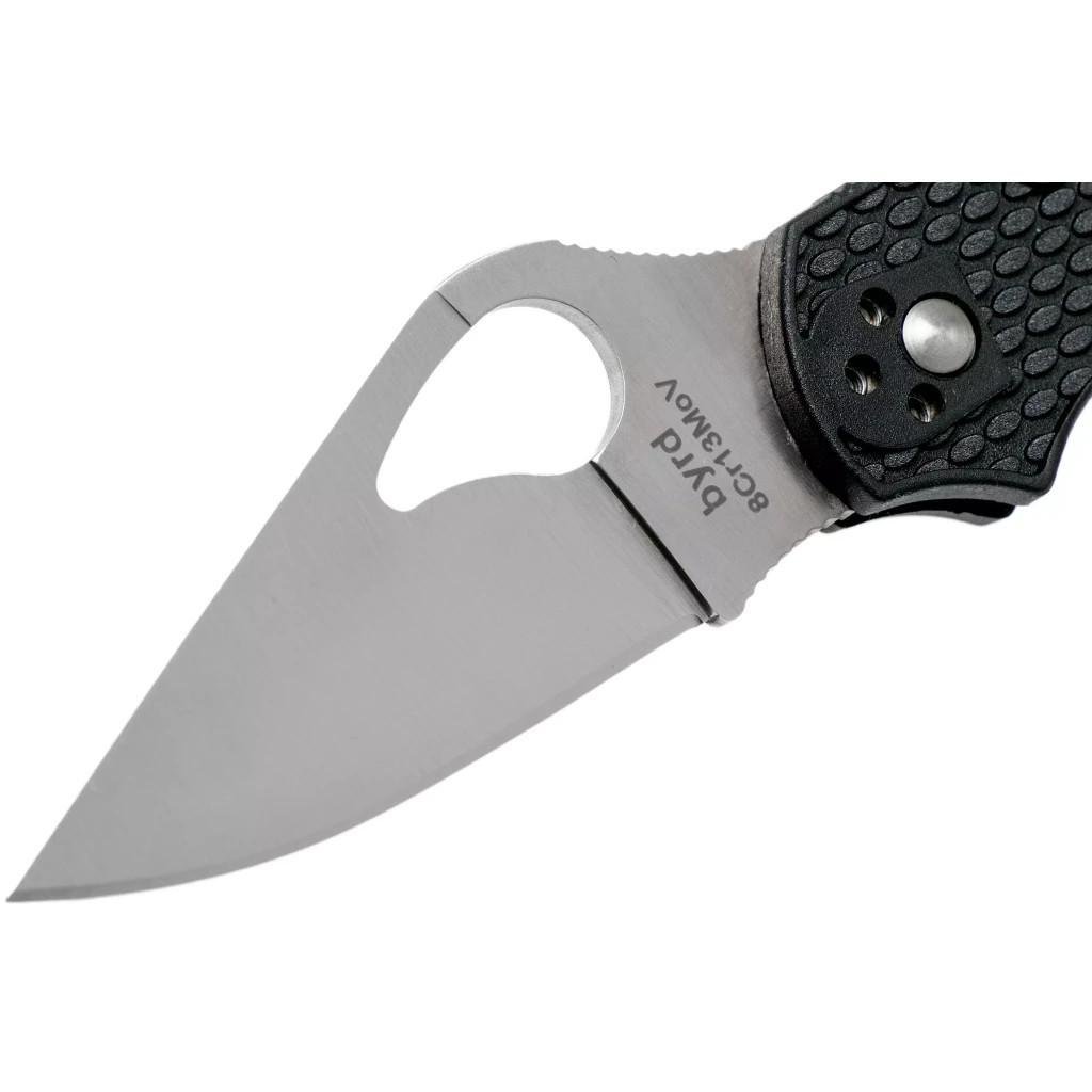 Ніж Spyderco Byrd Robin 2 FRN Black (BY10PBK2) - фото 3