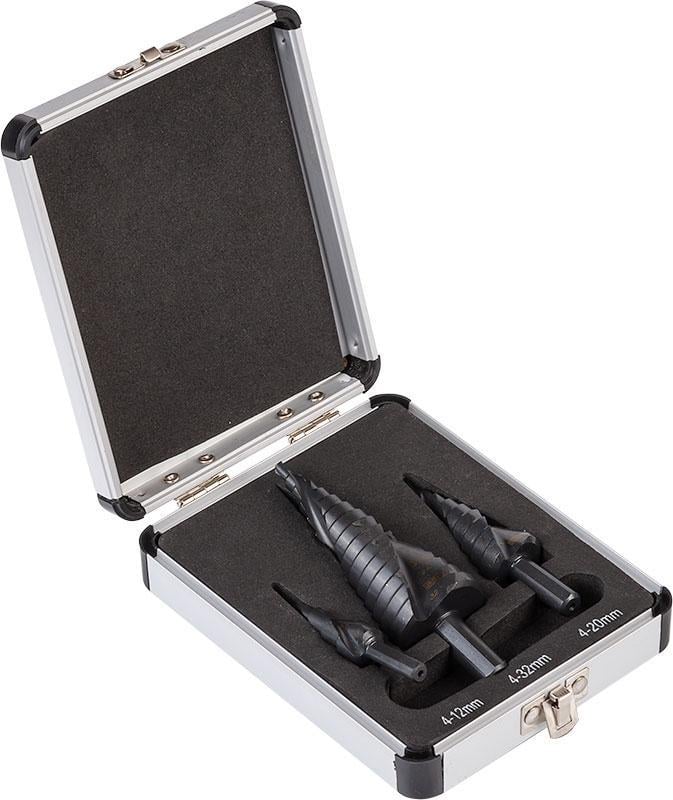 Набір свердел по металу Richmann професійні конусні 4-32 мм 3 шт. (C9272) - фото 5 Набір свердел по металу Richmann професійні конусні 4-32 мм 3 шт. (C9272) - фото 5