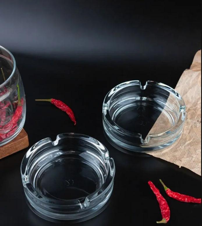 Попільничка для сигарет скляна з прорізами 10 5x3 5 см - фото 8 Попільничка для сигарет скляна з прорізами 10 5x3 5 см - фото 8