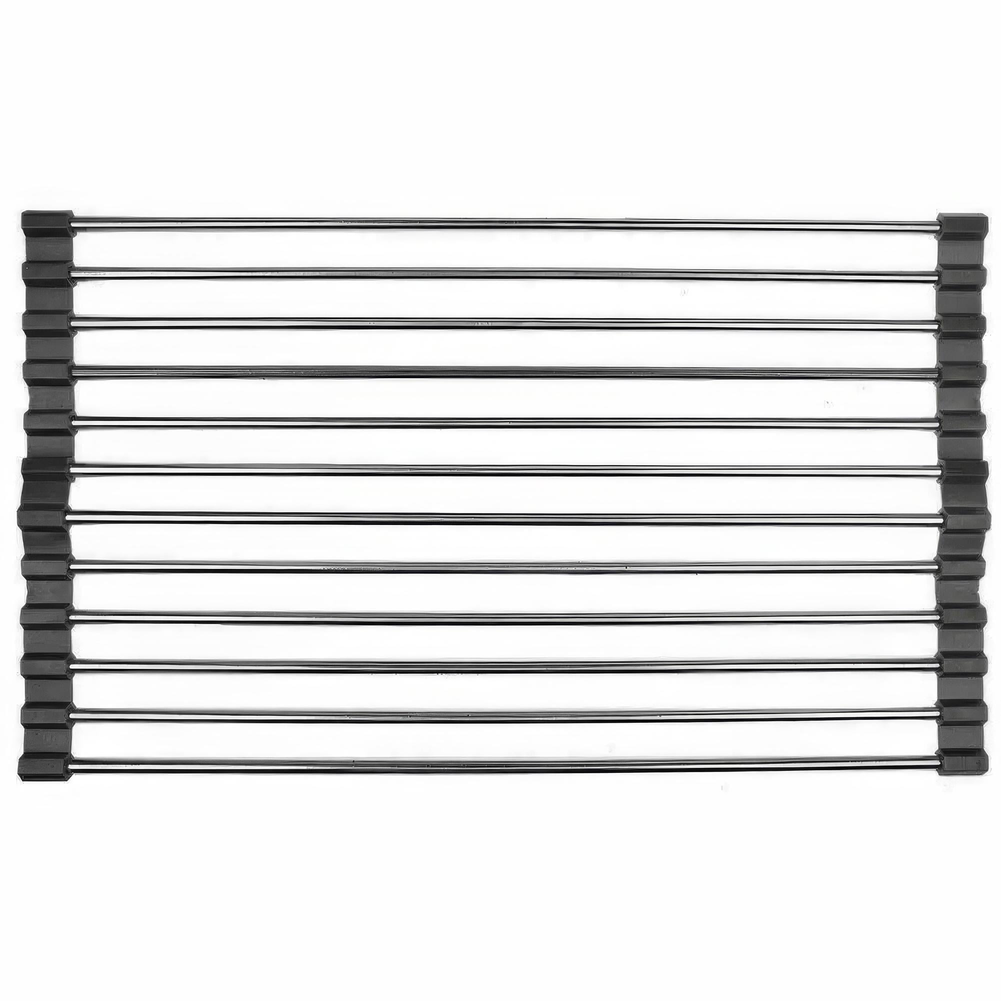 Сушилка для посуды Kitchen Drainboard на мойку 23x37 см Черный (1010650-Black)