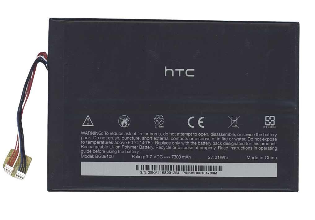 Аккумулятор для планшета HTC BG09100 P715a 3,7V 7300 mAh Black