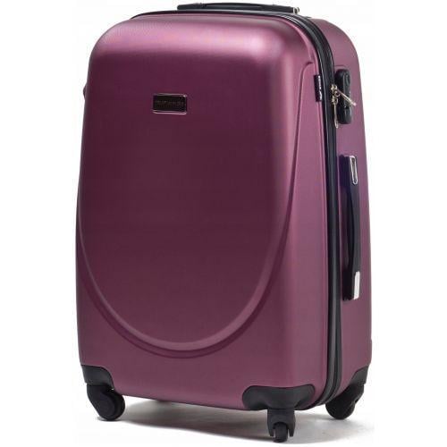 Чемодан пластиковый Wings 310 большой Бордовый - фото 1 Чемодан пластиковый Wings 310 большой Бордовый - фото 1