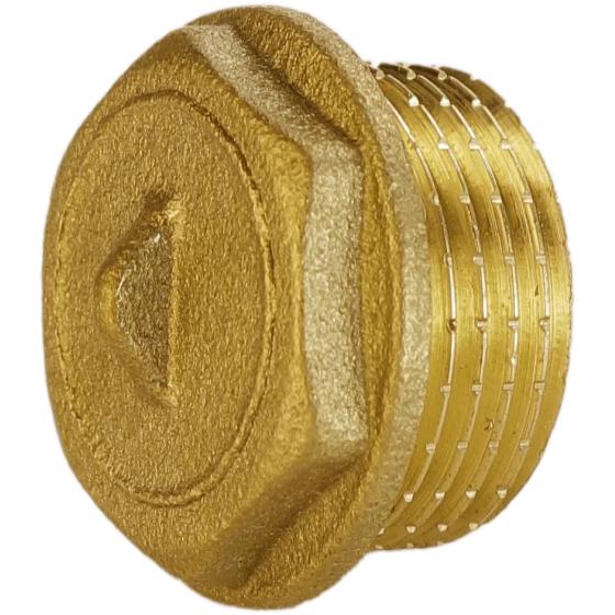 Заглушка VA 000010505 латунь наружная 3/4" (104202)