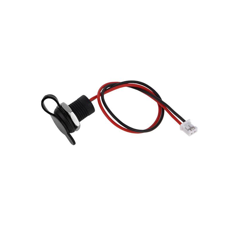 Гніздо USB Type-C на корпус Чорний/Червоний (A448028)