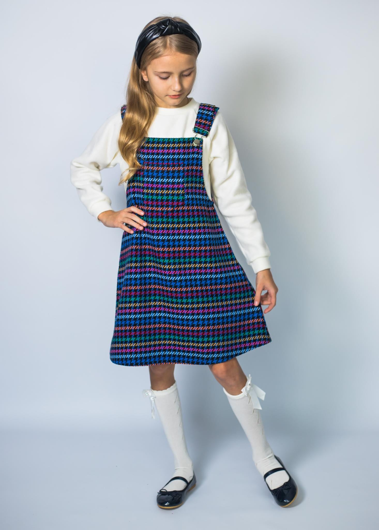 Сарафан ТМ Ластівка 22_8021 110-116 см Черный Сарафан ТМ Ластівка 22_8021 110-116 см Черный