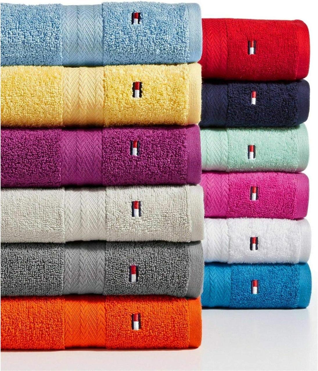 Полотенце банное Tommy Hilfiger Modern American Solid Cotton Bath Towel Мятный (1989135601) - фото 2