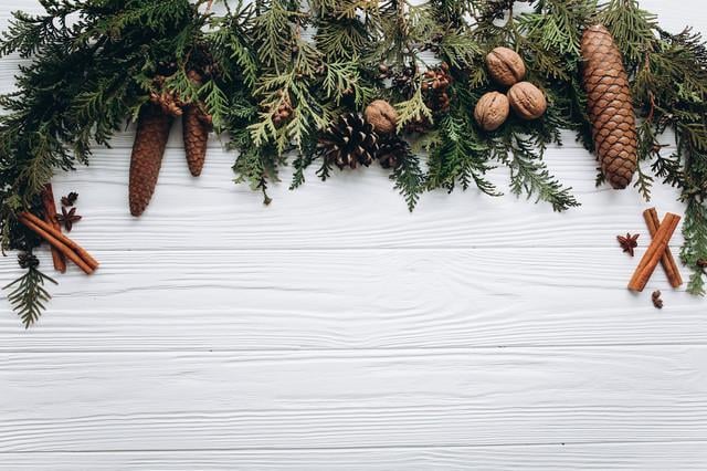 Фотофон виниловый новогодний 120x80 см Frontlit 450 г/м2 №56133