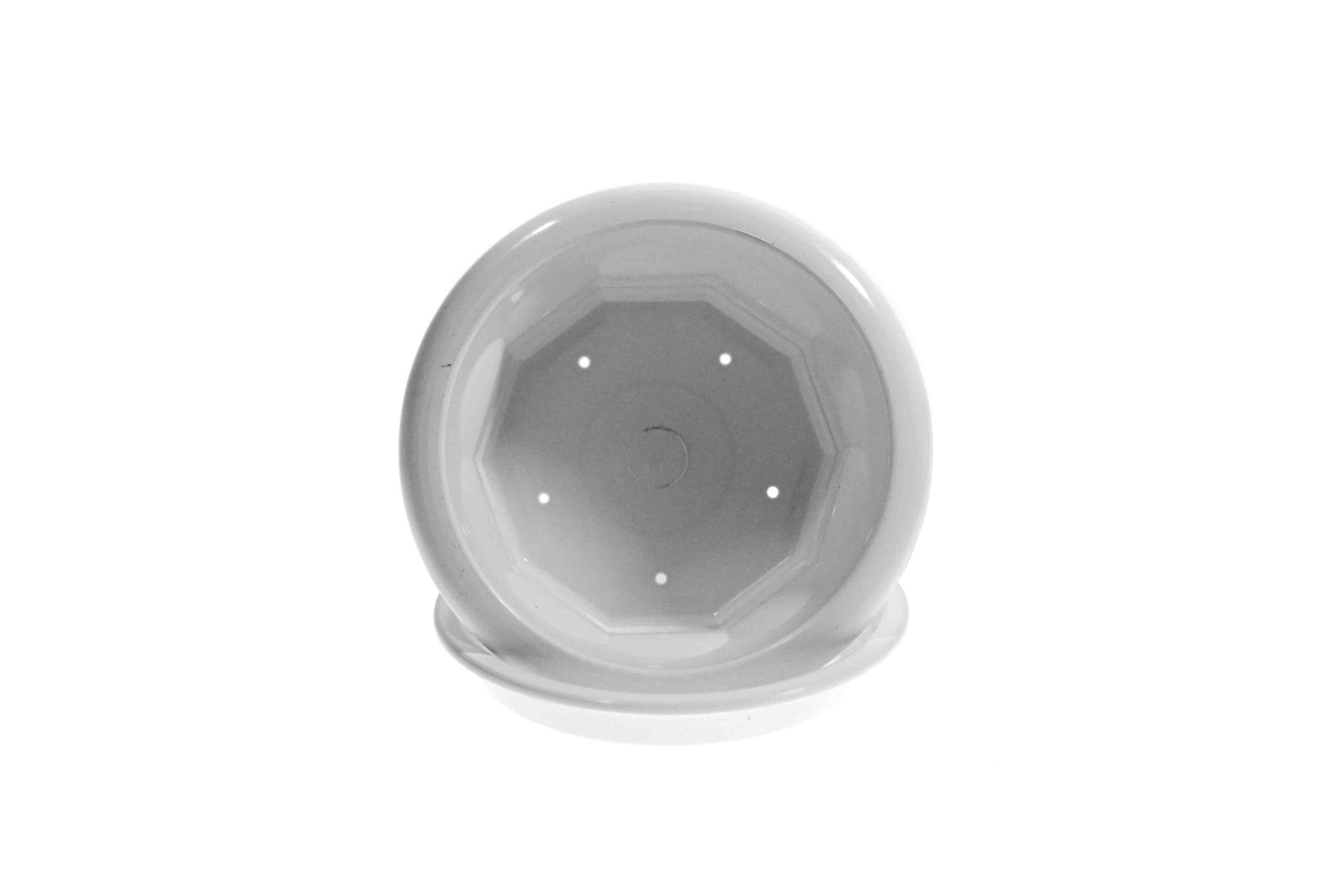 Горщик Тюльпан Ø 14x7,5 см 0,5 л Білий - фото 5