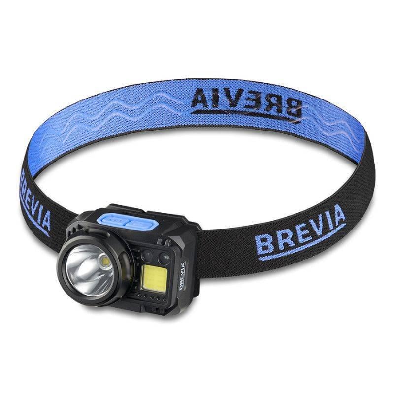Фонарь налобный Brevia 500Lm 3W CREE XPG+COB 1200mAh/3xAAA с сенсором Белый/Красный (14350ERBX1)