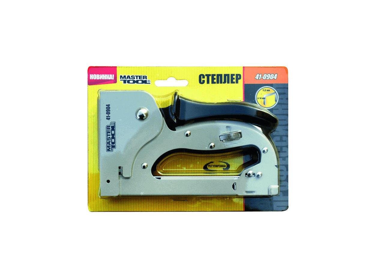 Степлер MasterTool 41-0904 Prof 4-14 мм металевий - фото 2 Степлер MasterTool 41-0904 Prof 4-14 мм металевий - фото 2