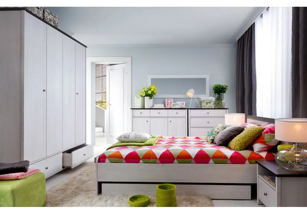 Комод однодверний в передпокій Gerbor Порто KOM1D1S з ДСП Білий - фото 4 Комод однодверний в передпокій Gerbor Порто KOM1D1S з ДСП Білий - фото 4