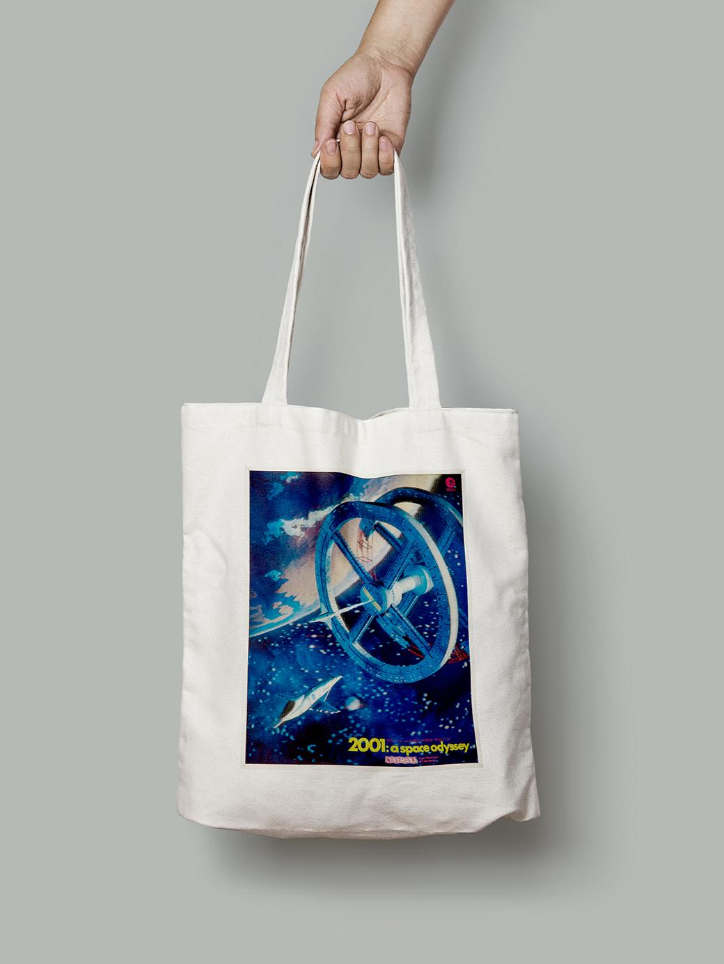 Эко-сумка Космическая одиссея 2001 года 1968 г. Режиссёр Стэнли Кубрик шопер (Afisha1900013_Bag)