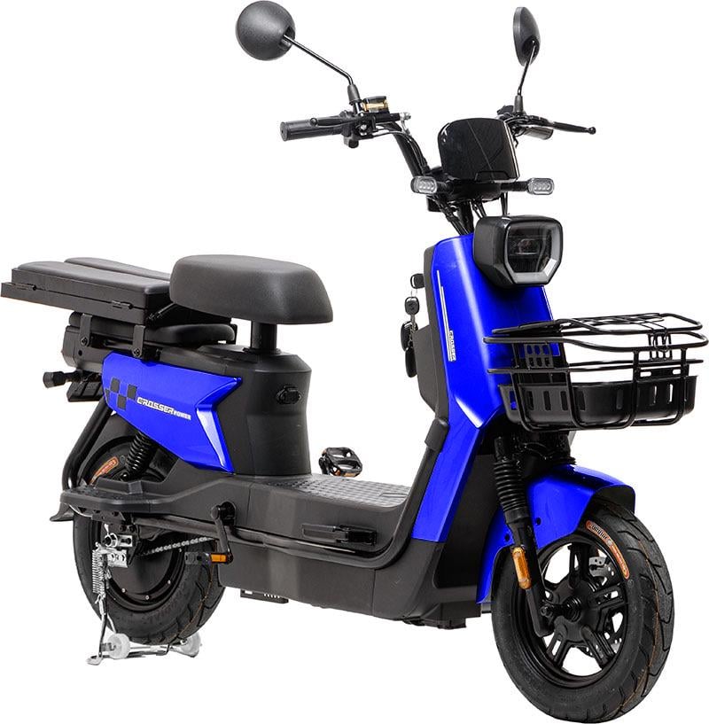Велоскутер Crosser Power 72V/20AH/800W 2025 с раскладным пассажирским сиденьем (09018)